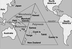 Melanesia Polynesia Micronesia Map