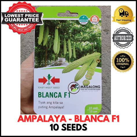 East West Seeds Ampalaya Seeds Blanca F Hybrid Seeds Lazada Ph