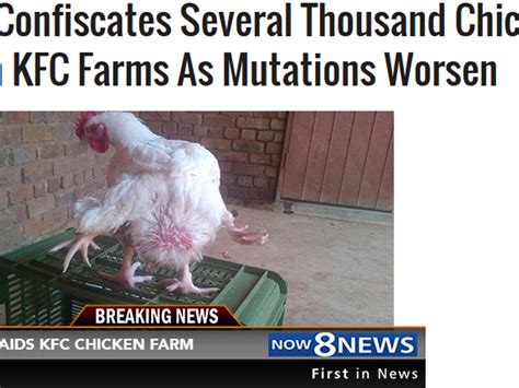 Kfc Mutant Chicken Hoax