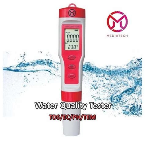 Jual Water Quality Tester Original 4 In 1 TDS EC PH TEMP Alat