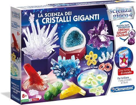 Clementoni 19067 Scienza E Gioco La Scienza Dei Cristalli Giganti