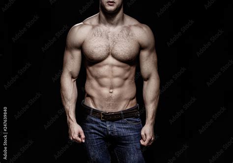 Sexy Man Naked Body Nude Male Strong Mans Bodybuilder Muscular Men