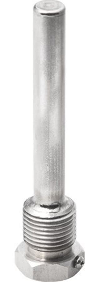 Гильза для термометра xx.220 L=150мм, d=14, M20x1,5, нерж сталь по ...