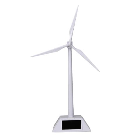 Solar Powered Rotating Base Desktop Model Solar Powered Windmills Model ...