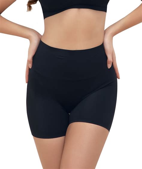 Qric QRIC 2 Pack Slip Shorts Womens Comfortable Seamless Smooth