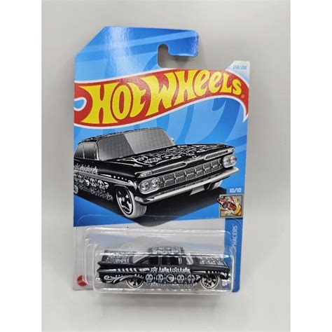 Hot Wheels 59 Chevy Impala TH HW Celebration Racers Shopee Brasil