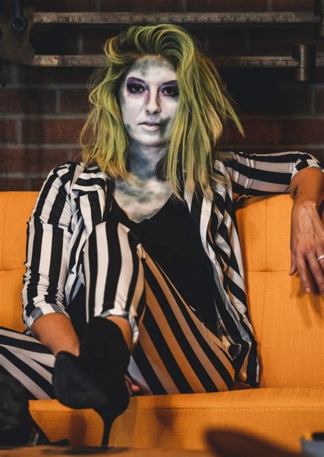 Top 50 Beetlejuice Makeup Ideas and Costumes | LuvlyLongLocks