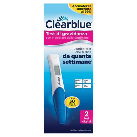 Test Di Gravidanza Digitale Clearblue Test Farmacia Loreto