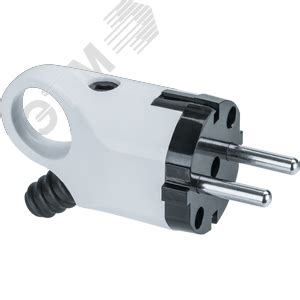 Вилка Navigator 61 363 NCA-PL04-16A-E-BL угловая с заземлением черная ...