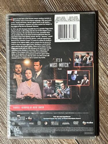 New Marvel Agent Carter The Complete First Season Dvd