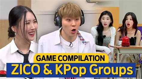 Knowing Bros From Scream In Silence To Mixed KPOP Quiz ZICO