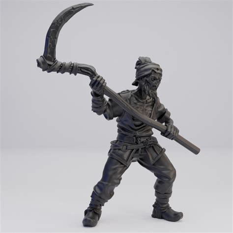 Hot Goblin Cursed Villager With Scythe