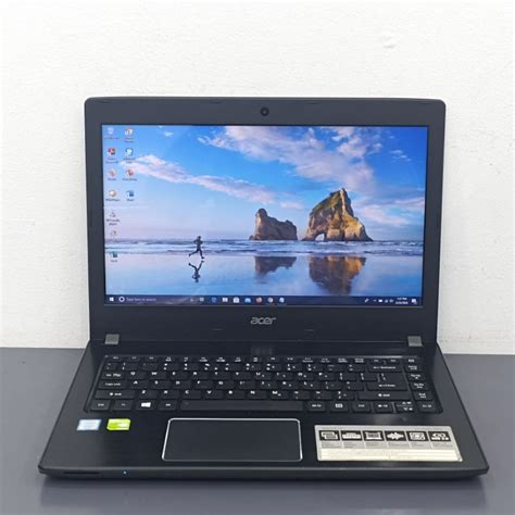 Jual LAPTOP ACER ASPIRE E14 E5 475G INTEL CORE I7 7500U 8GB SSD 256GB