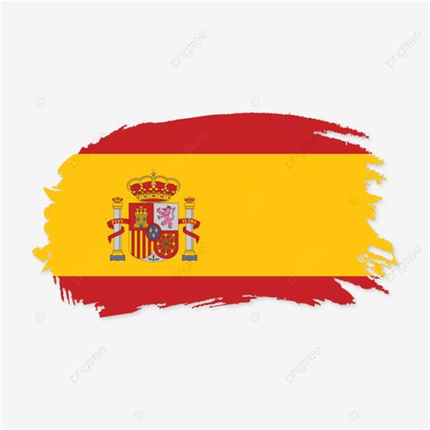 Vector De Bandera De Stock De Espa A Con Transparente Png Dibujos