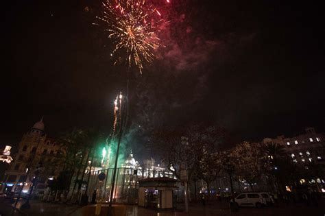 Cordà de las Fallas 2022 Así ha sido el espectáculo pirotécnico