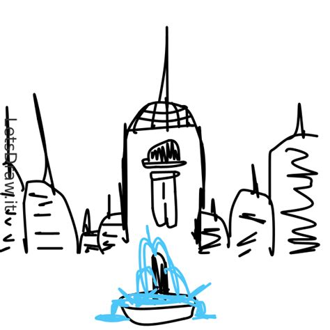 how to draw a palace