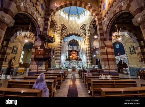 Interior Of The Church Of Our Lady Of The Rosary Commonly Called The