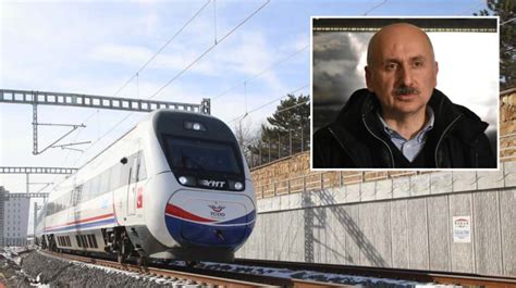 Bakan Karaismailo Lu Duyurdu Ankara Sivas Y Ksek H Zl Tren Hatt