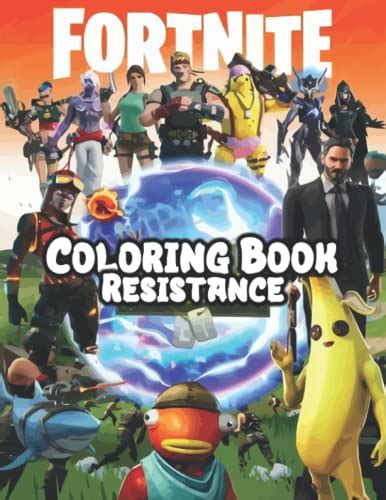 FÔRT NITÈ COLORING BOOK Resistance fort nite CHAPTER 3 SEASON 2