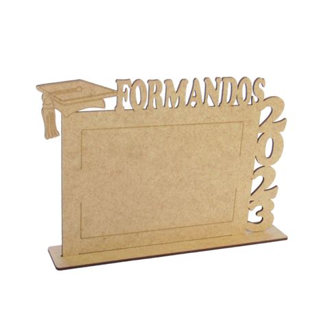 Formandos Porta Retrato Mdf Cru Formatura Lembrancinha Shopee Brasil