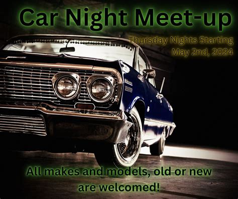 Car Night Meet-up, 5015 E University Ave, Pleasant Hill, IA 50327 ...