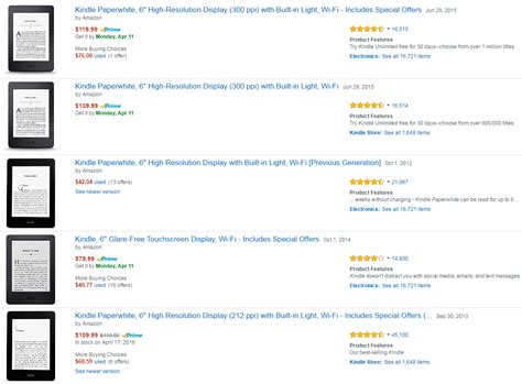 Покупка Amazon Kindle Paperwhite в США - Shopfans