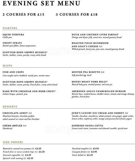 Menu at Loch Fyne Restaurant & Bar London, London, 77 Gracechurch St