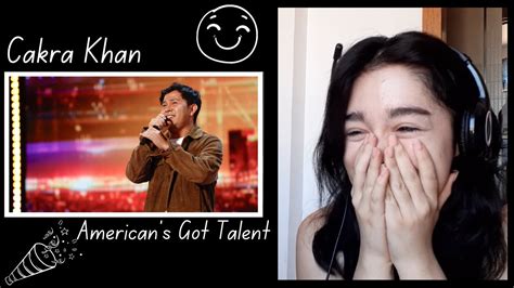 First Time Listening To Cakra Khan On Americans Got Talent [reaction