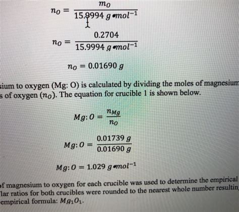 Solved 1) Show how magnesium nitride is converted to | Chegg.com