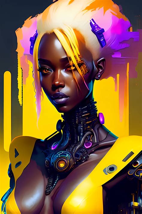 Yellow black robot by ChrisTalion on DeviantArt