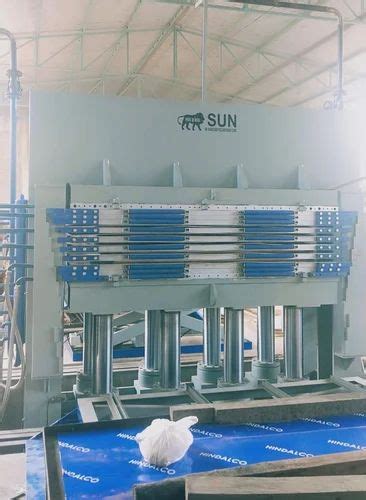 Ton High Densified Ply Hydraulic Hot Press Machine Model Name Number Secp At In