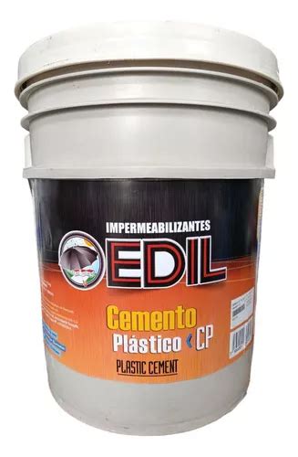 Cemento Plastico Edil Cte Galones Chapapote Envio Gratis Mercadolibre