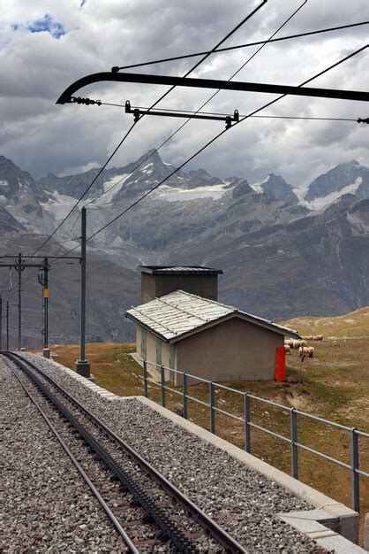 Premium Photo | Railway of gornergrat bahn in switzerland europe