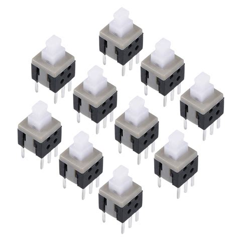 Uxcell 5 8x5 8x10mm PCB DIP Mounting Tact Tactile Push Button Switch