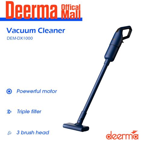 Deerma DX1000 Vacuum Cleaner 16Kpa Suction Handheld Cleaning Machine ...