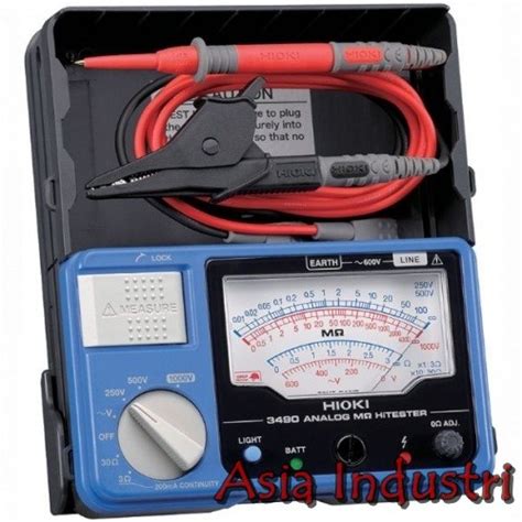 Jual Hioki 3490 Analog Insulation Tester Megohmmeter Kota Tangerang Asia Industri Tokopedia