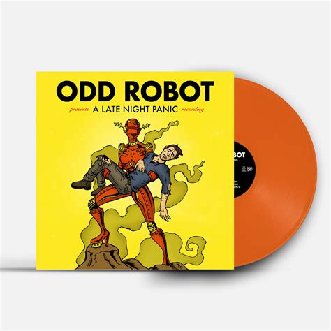 WIRETAP RECORDS - Odd Robot - A Late Night Panic 12" LP