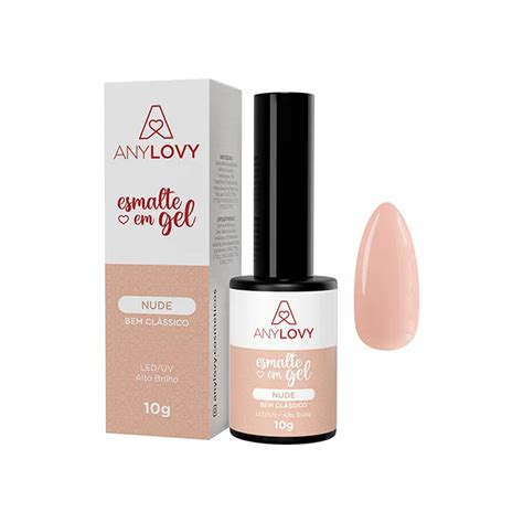 ESMALTE GEL NUDE BEM CLASSICO ANYLOVY 10G Loja Da Manicure
