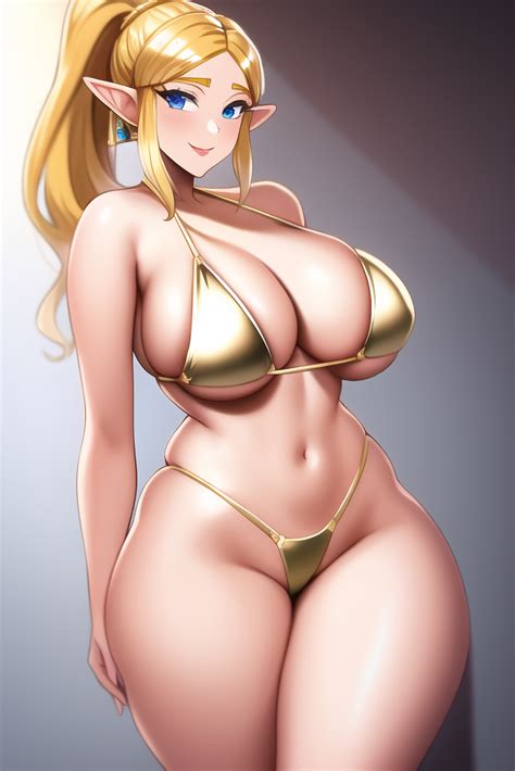 Hentai Busty Girl Ai Generated Alluring Ass Big Breasts Bikini