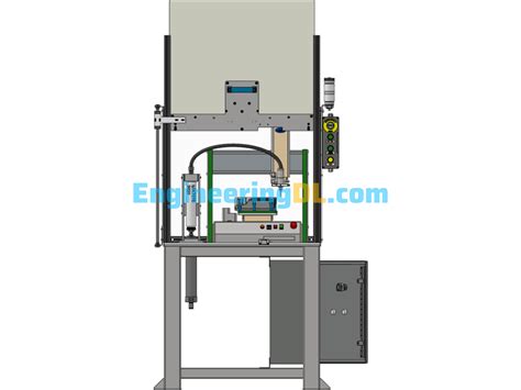 D Model Of Hot Melt Glue Dispensing Station SolidWorks D Exported Mechanical Engineering