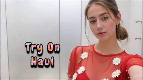 K Shein Micro Bikini Try On Haul See Through Sheer Lingerie Try