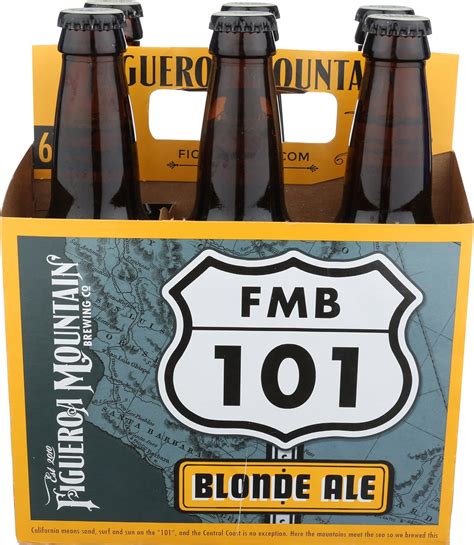 Amazon.com: FIGUEROA MOUNTAIN BREWING Blonde Ale 6pk, 12 FZ : Grocery