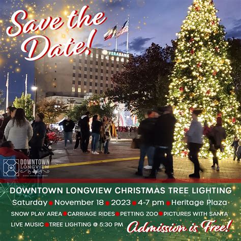 Downtown Longview Christmas Tree Lighting | Visit Longview TX