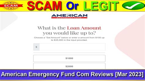 American Emergency Fund Reviews Mar 2023 With Proof Is