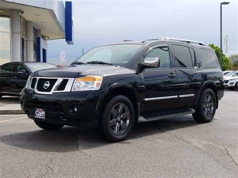 Certified Pre Owned Nissan Armada Platinum Sport Utility In Salt