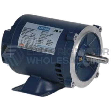 100602 00 LEESON 3 4HP 3PH GENERAL PURPOSE MOTOR C4T17DK3E