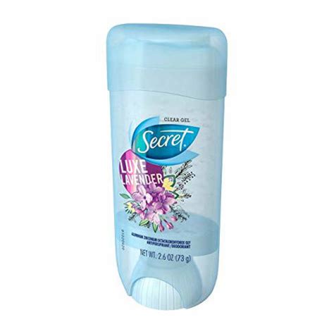 GetUSCart Secret Anti Perspirant Deodorant Clear Gel Luxe Lavender 2 7 Oz