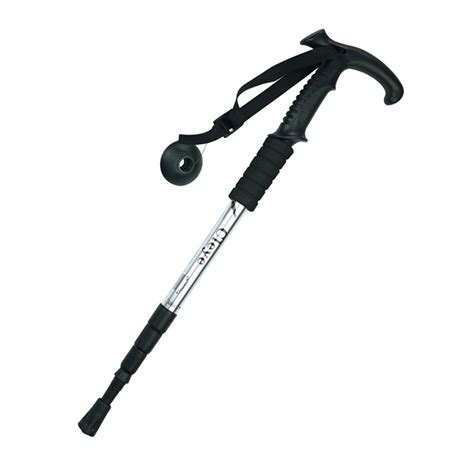 adjustable  section trekking walking hiking sticks telescoping anti shock cane walmart canada