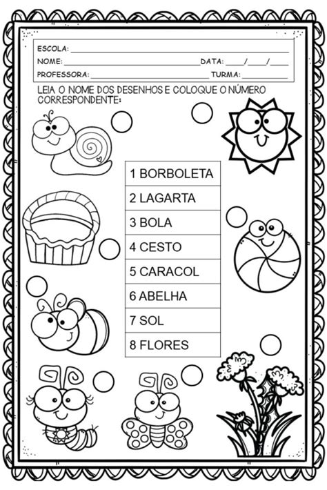 Atividade Primavera 2 Ano - Atividades para Primavera 2 ano: Para imprimir