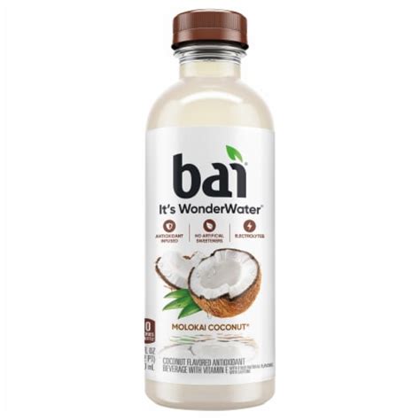 Bai Molokai Coconut Water Beverage Bottle, 18 fl oz - Kroger